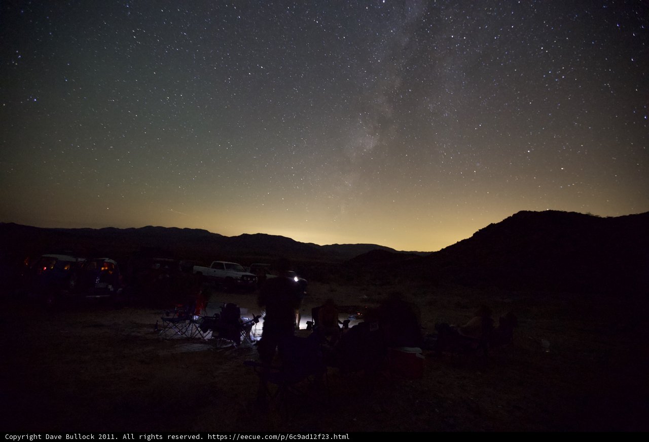 Starry Night around the Campfire