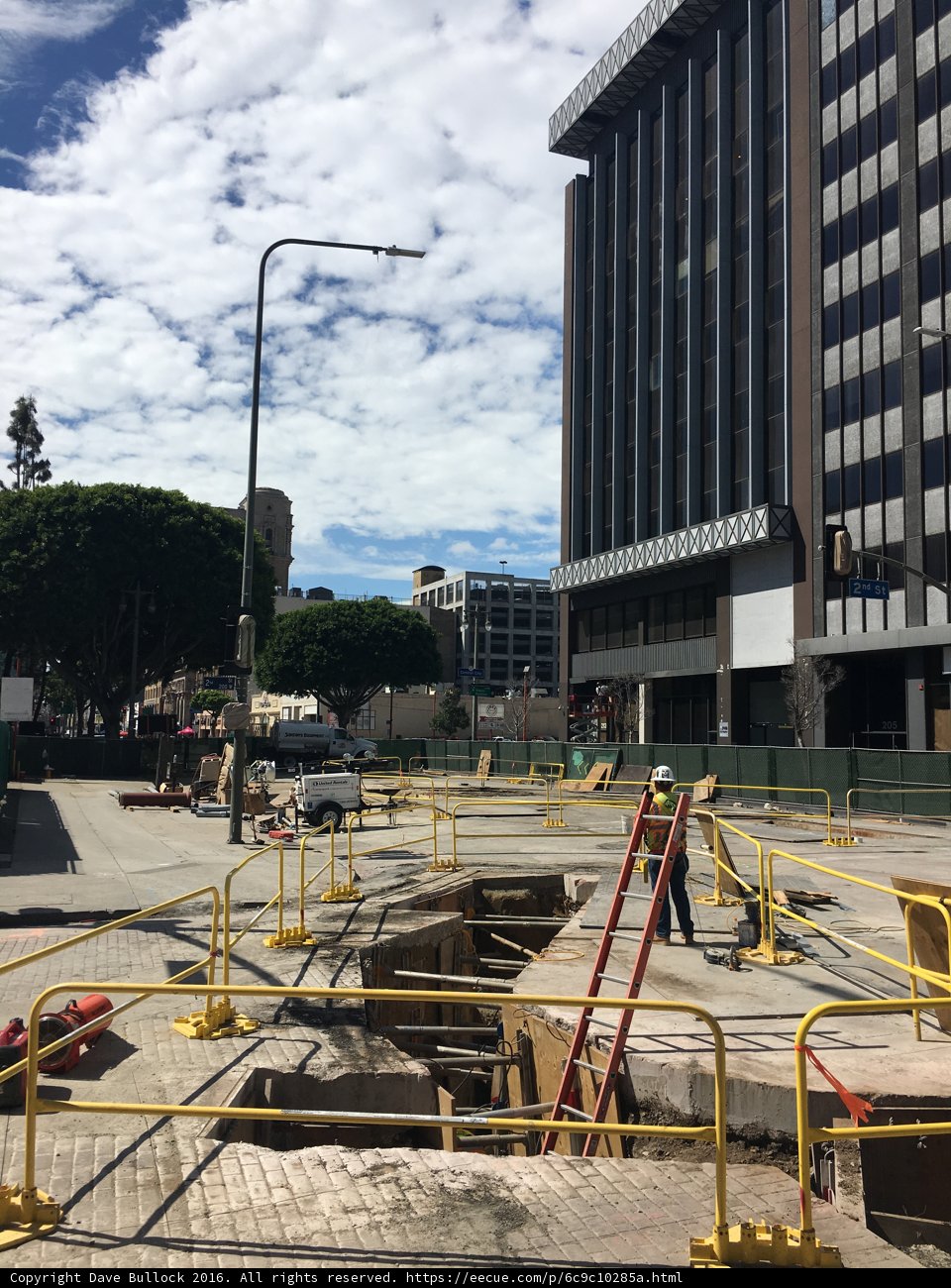 Building Under Construction in the City