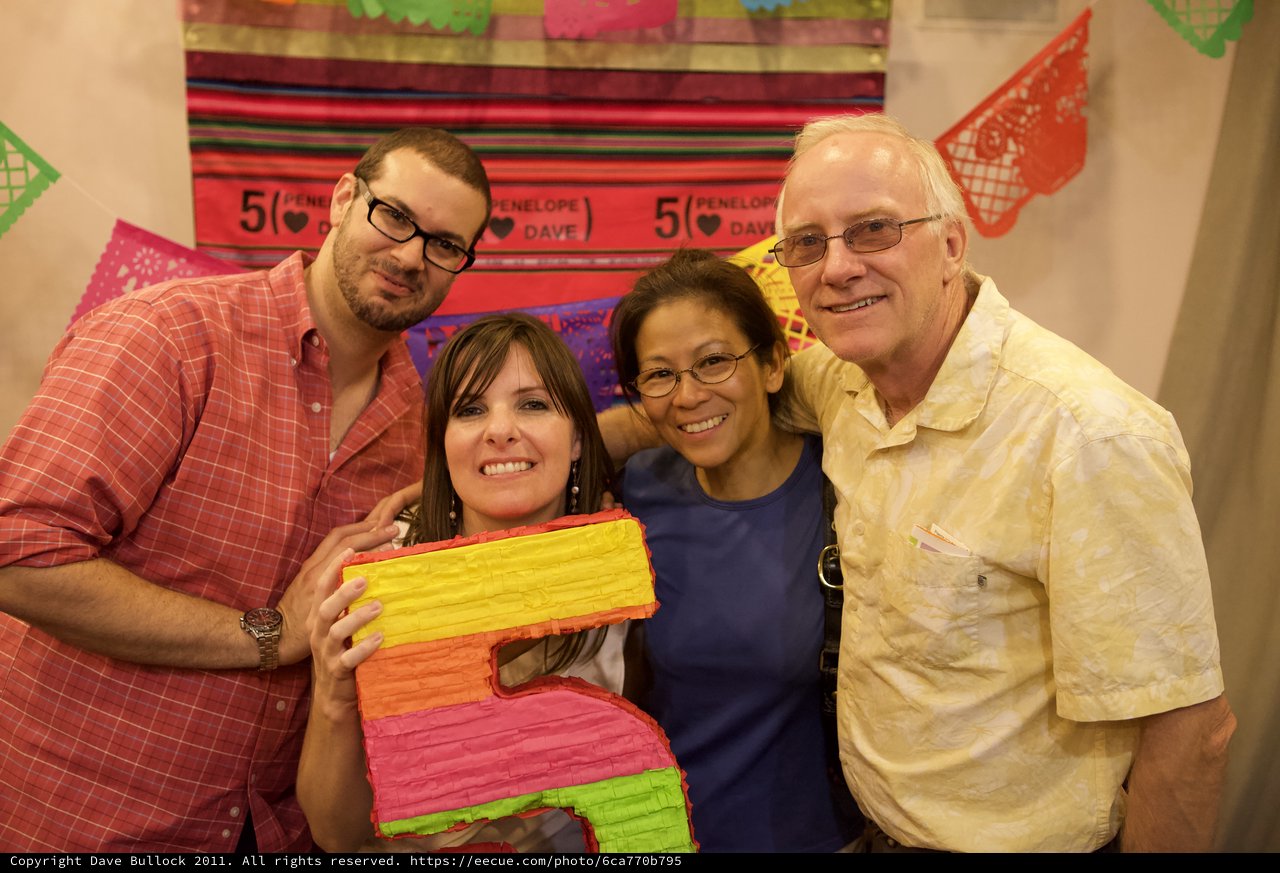 Friends Celebrate Five-Year Anniversary Fiesta Together