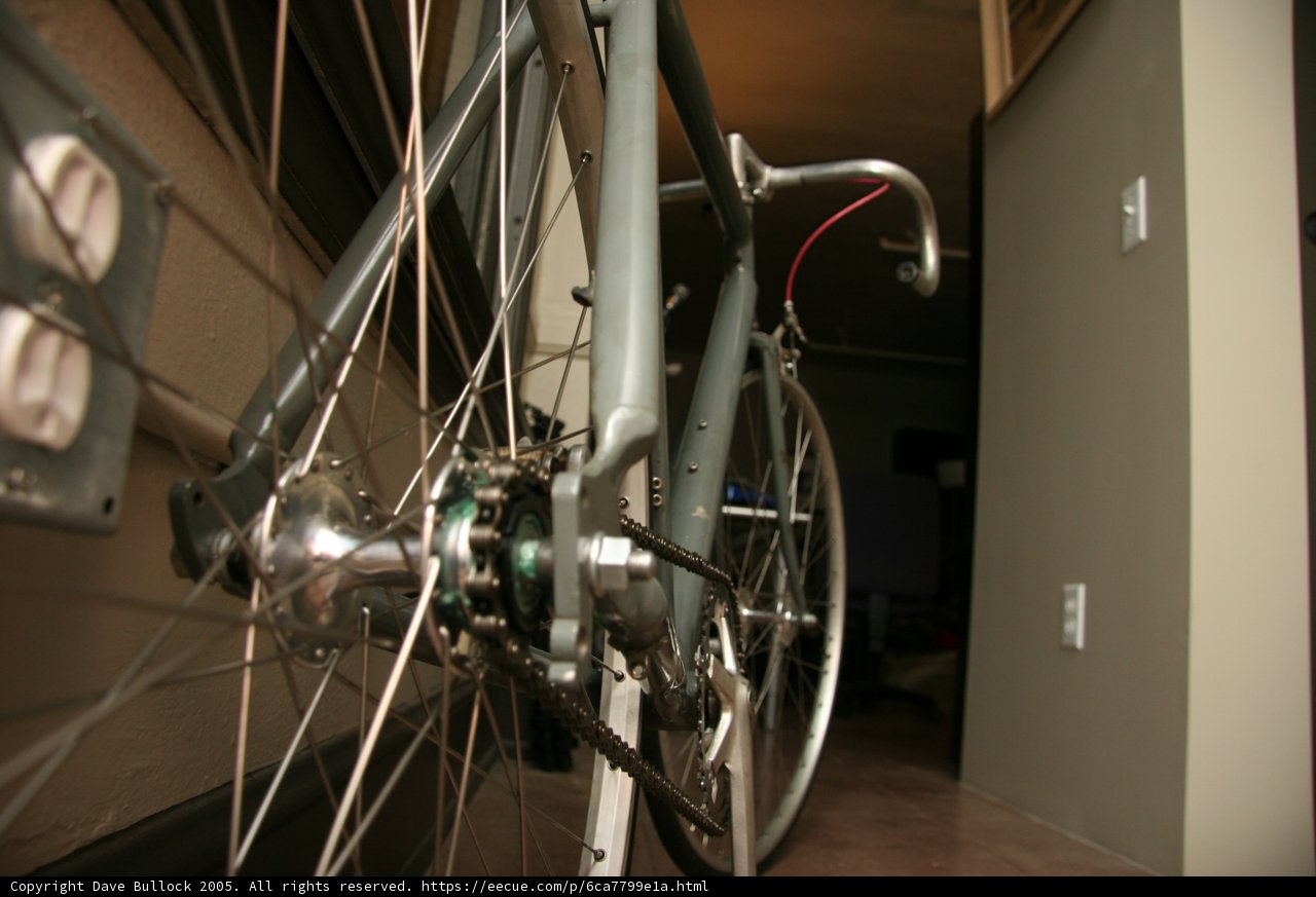 Spokes and Hardwood: A Creative Bicycle Parking Option