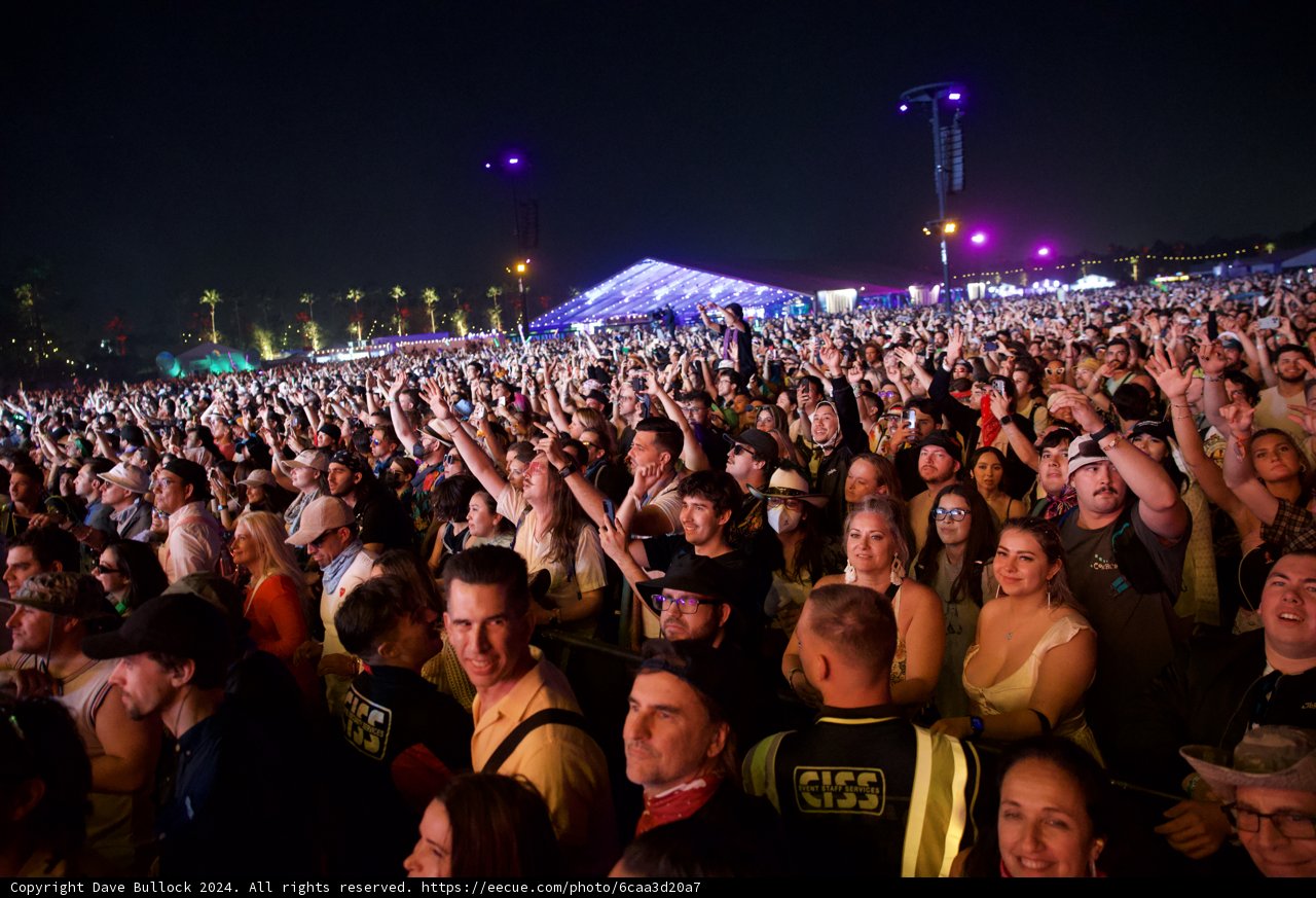 Electric Night Under the Desert Sky: Coachella 2024
