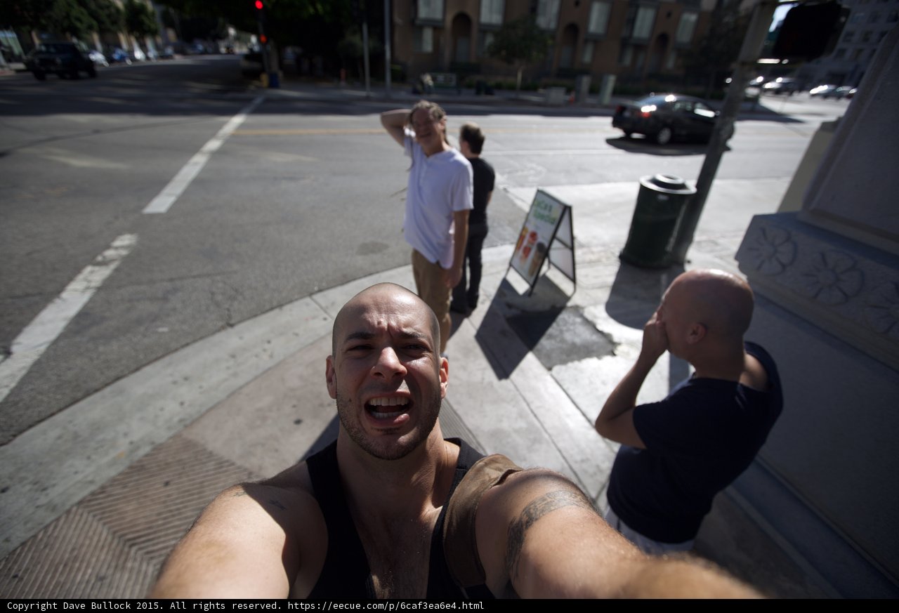 Production Crew Selfie Downtown LA
