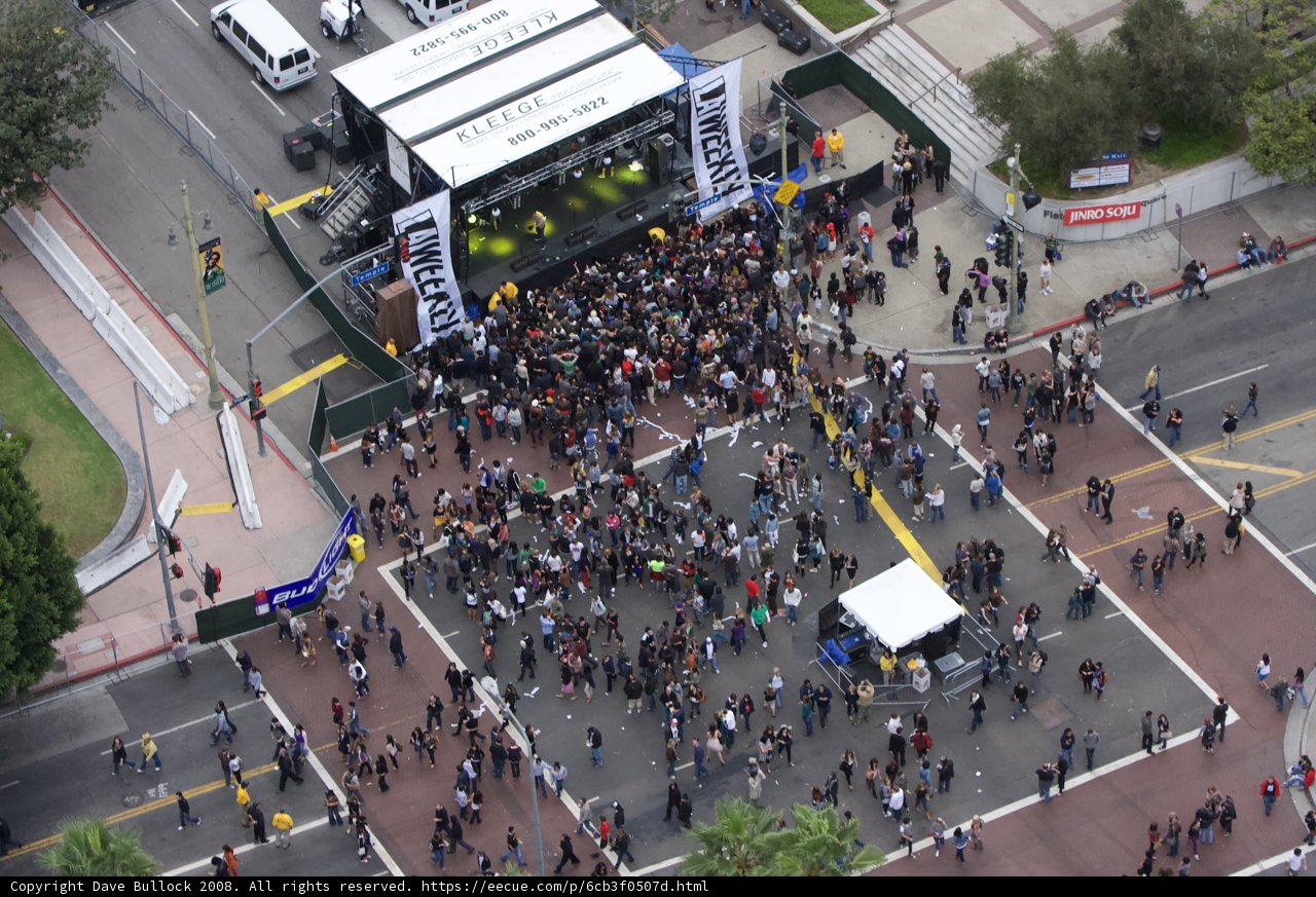 The Bustling Downtown Intersection