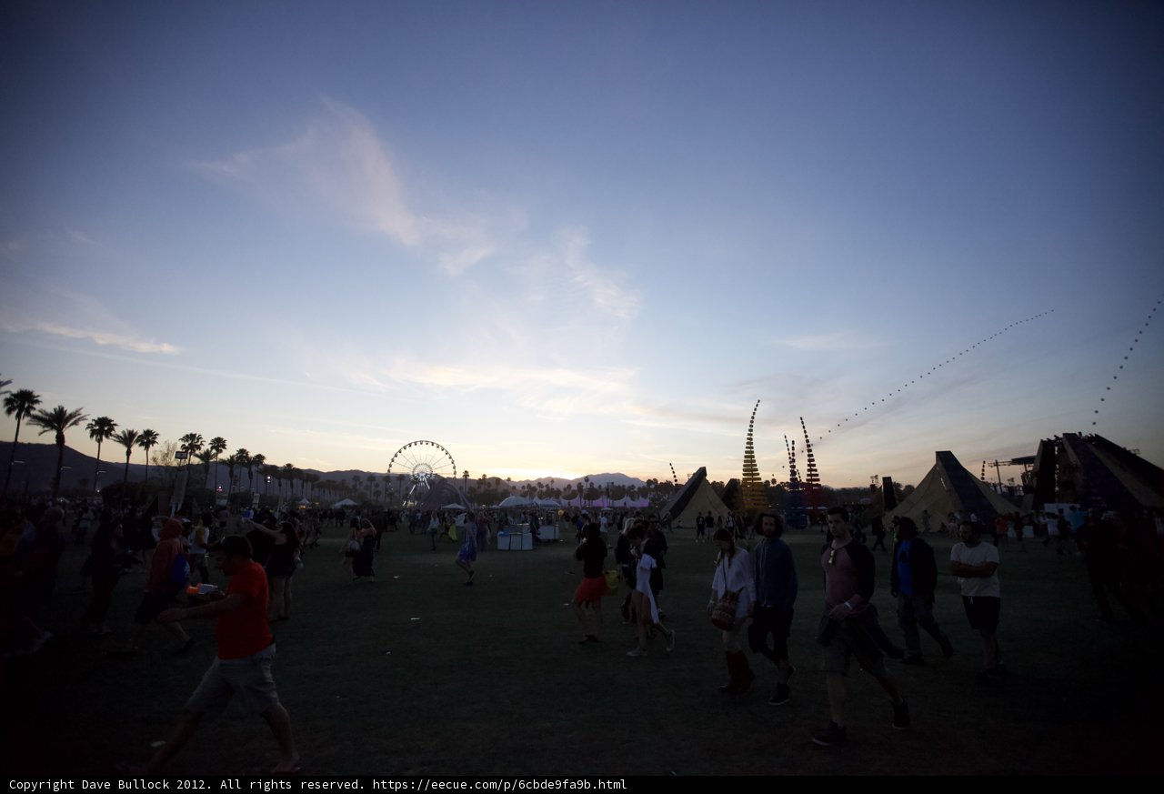 Sunset Stroll at Coachella