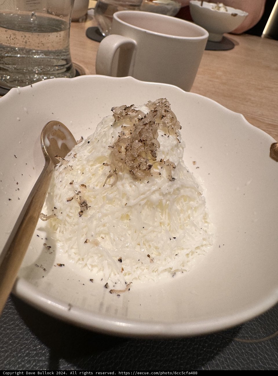 Sublime Simplicity: Spoon on White Plate