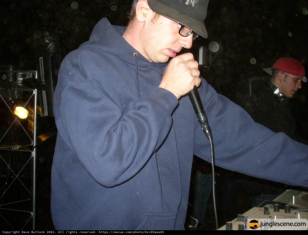 Hoodie-clad Entertainer