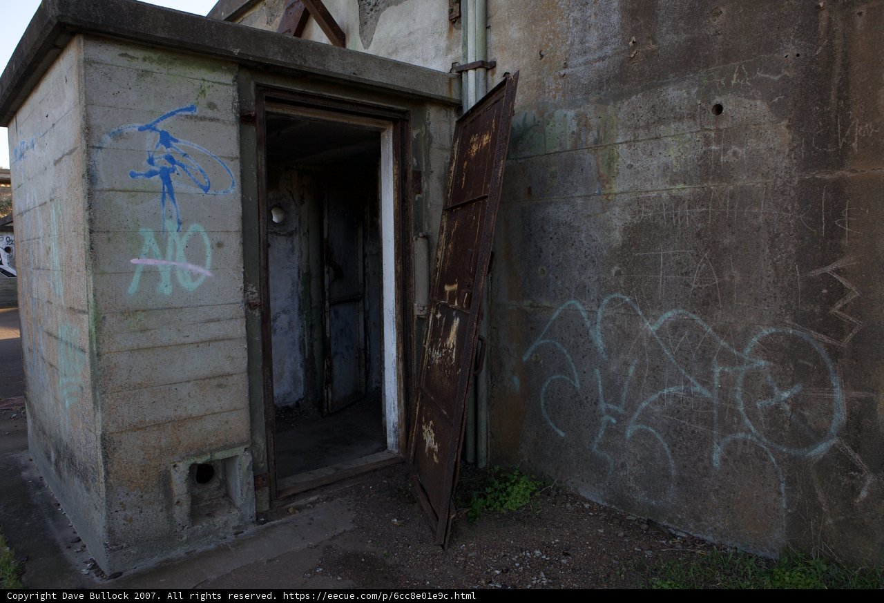Bunker Outdoors: The Graffiti-Covered Outhouse