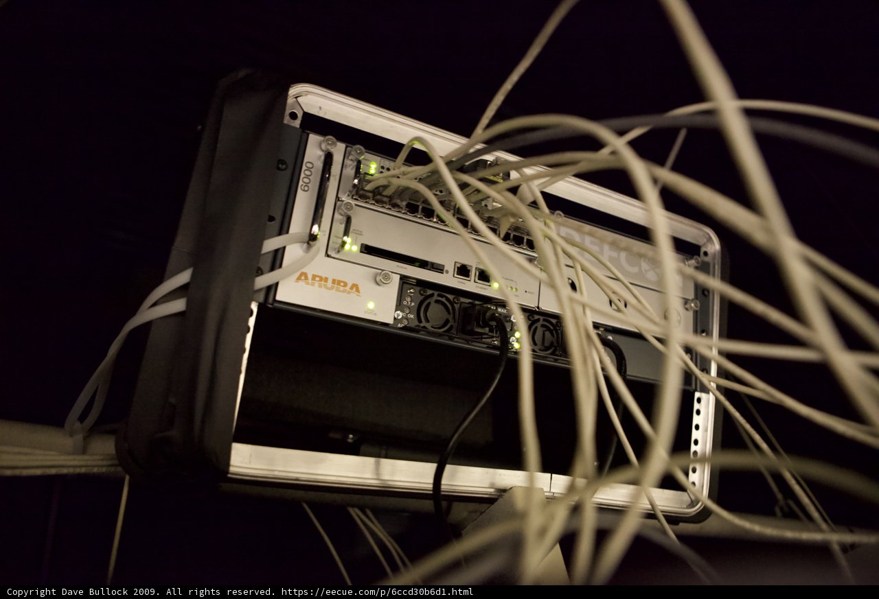 Wired Up Computer Monitor
