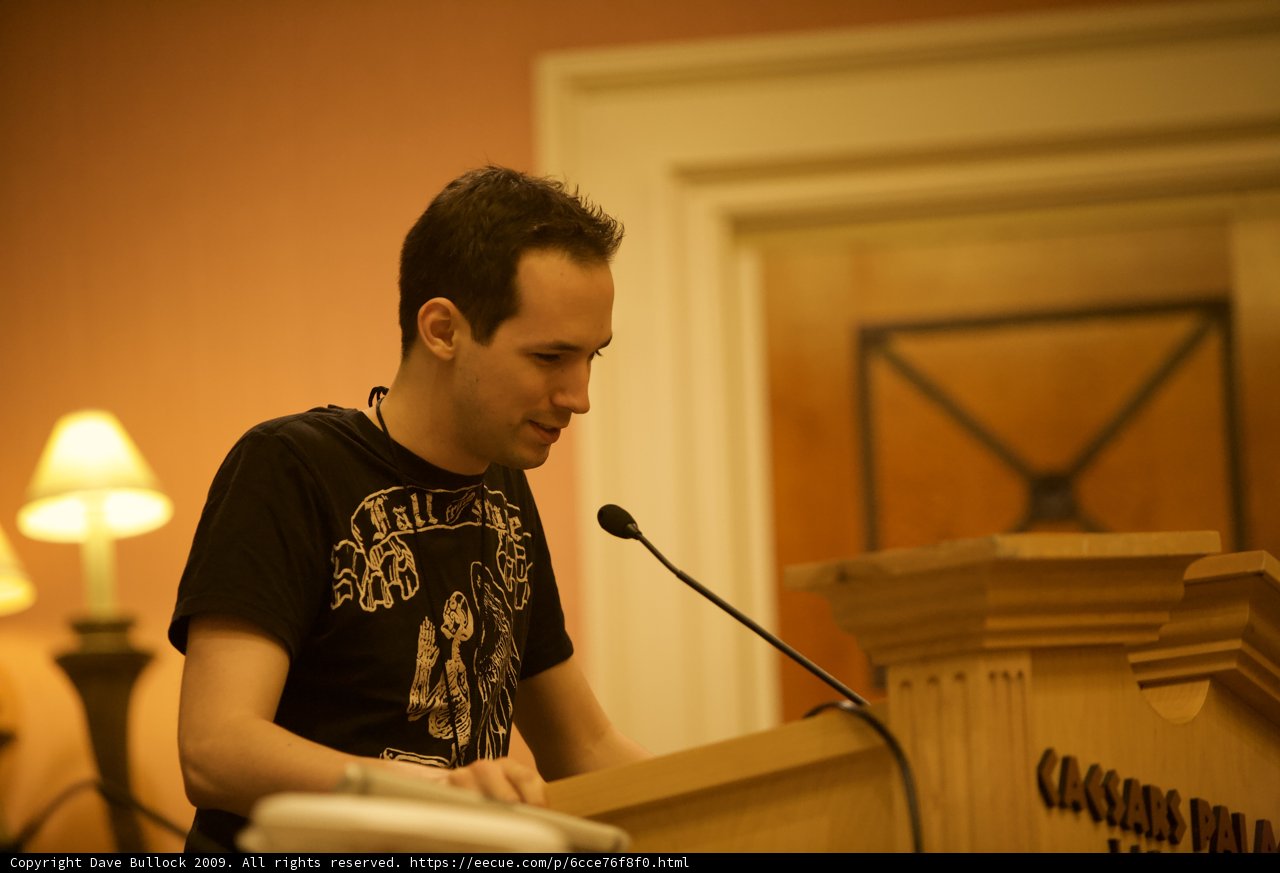 Keynote Speaker at Defcon 17