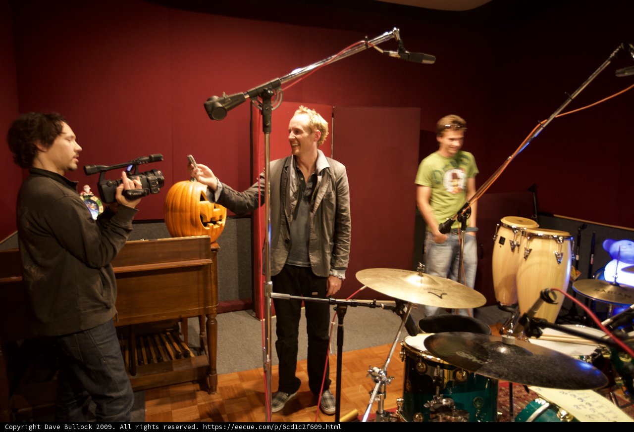 Recording Session with Josh Freese and Band