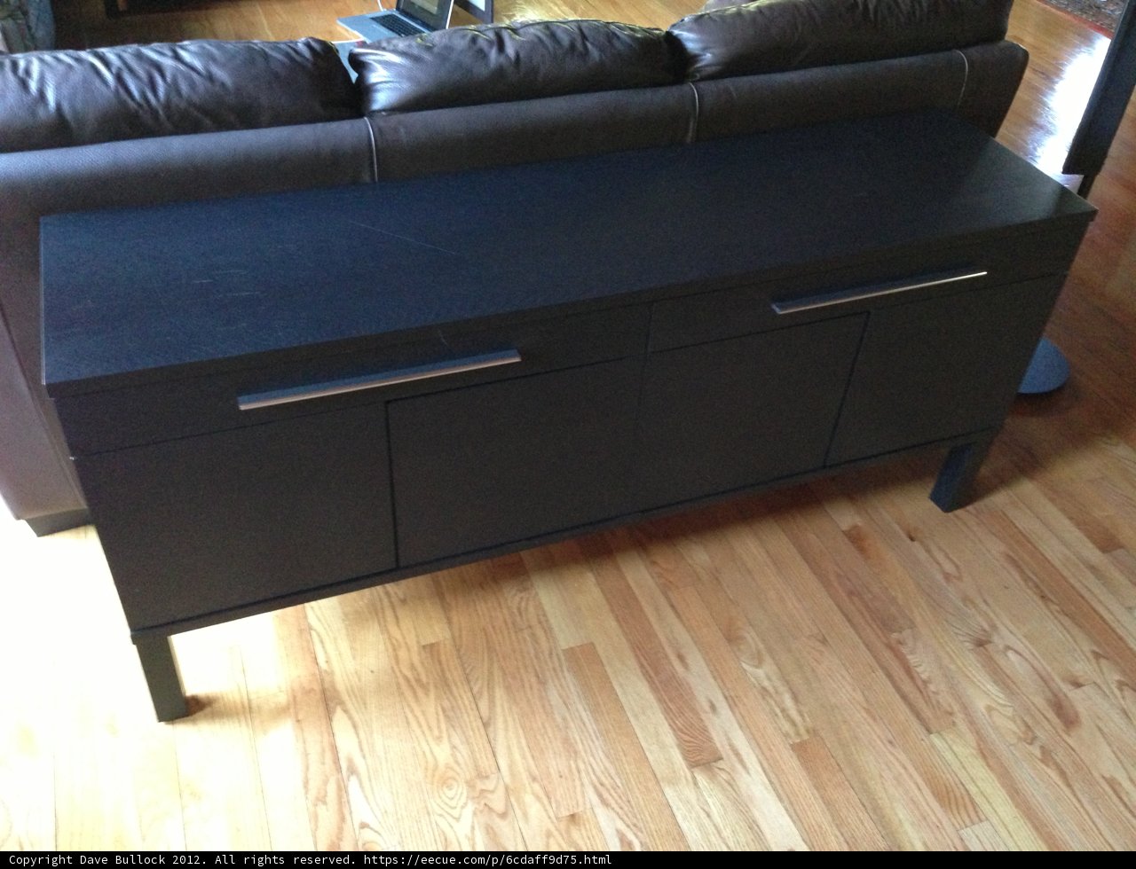 Classic Black Sideboard for the Modern Living Room