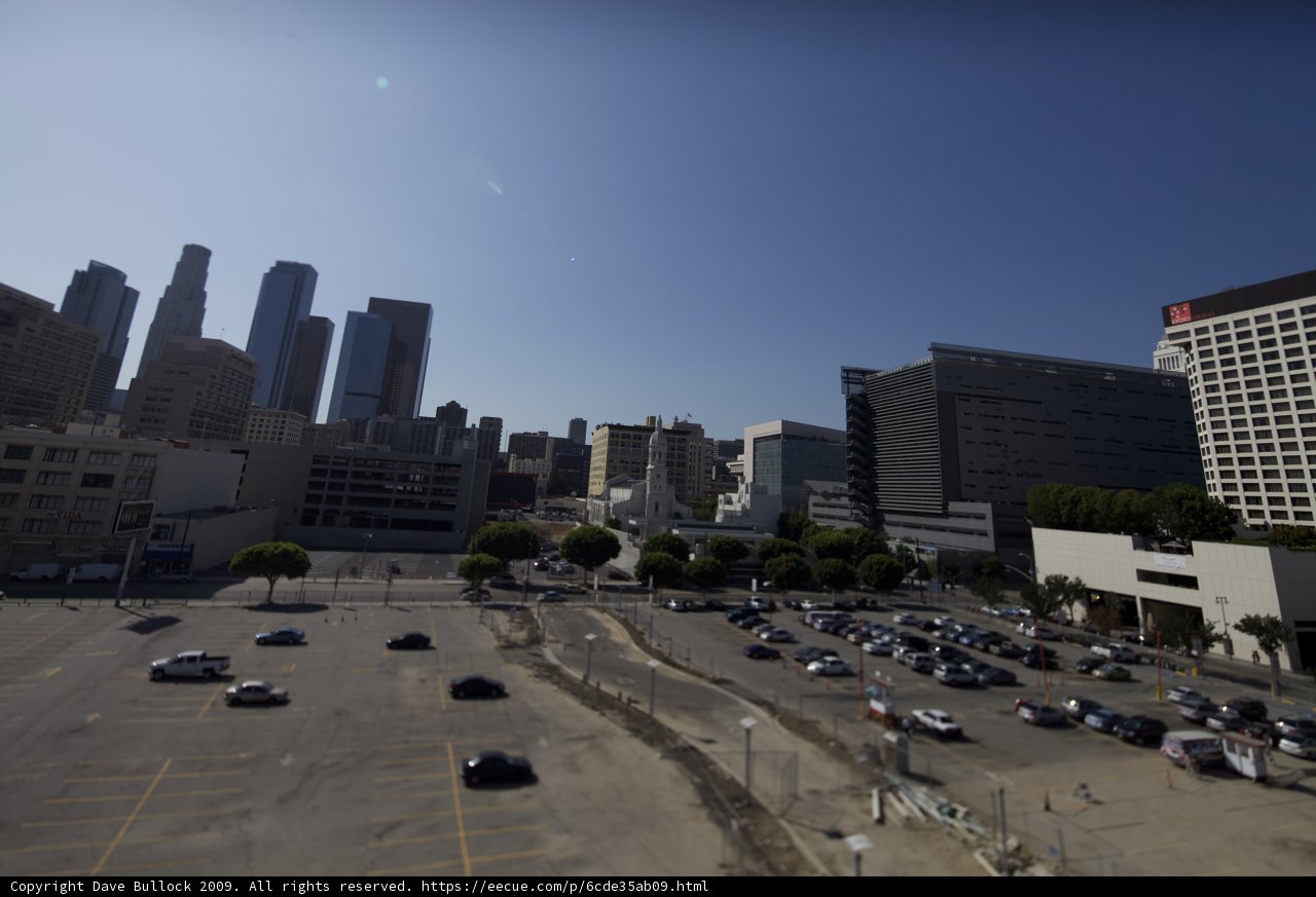Office Building Parking Lot in the Heart of the City