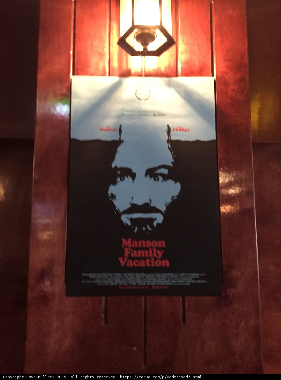 Manson Family Vacation Movie Poster at SXSW