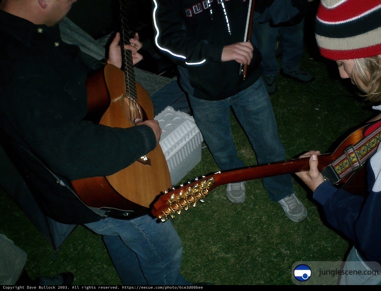 Music Jam Session in the Outdoors