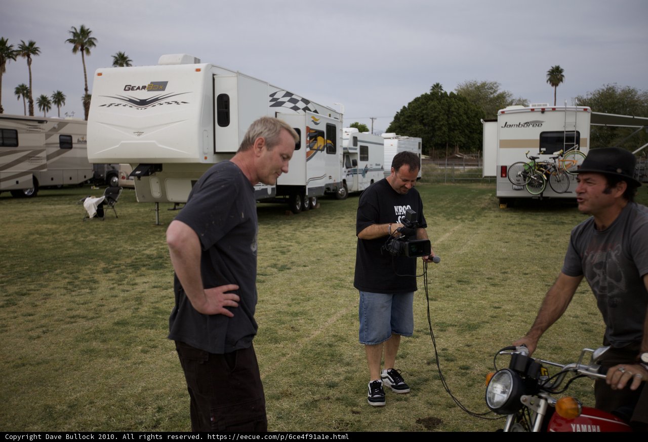 Bikers in Conversation