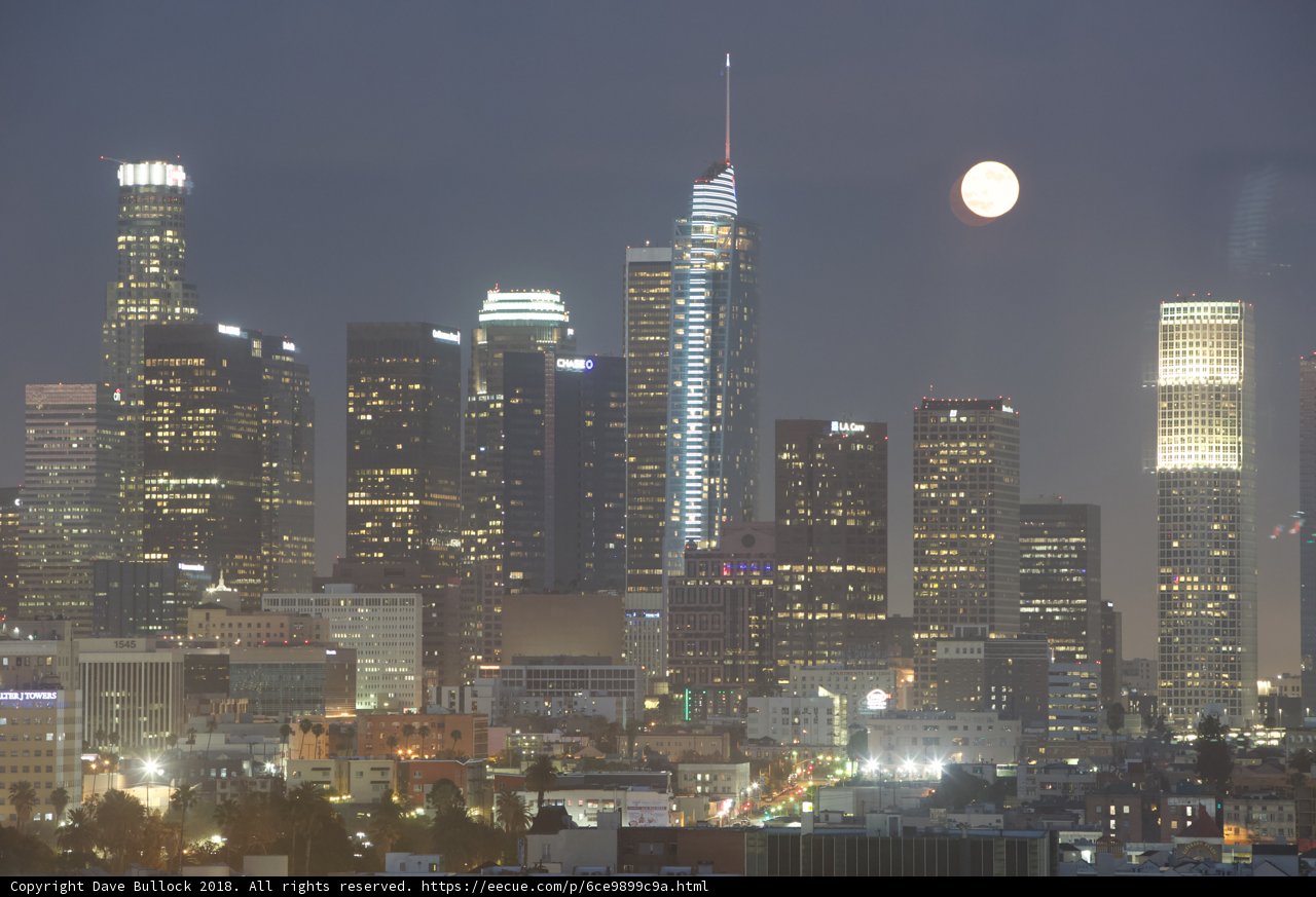 Moonrise in the City