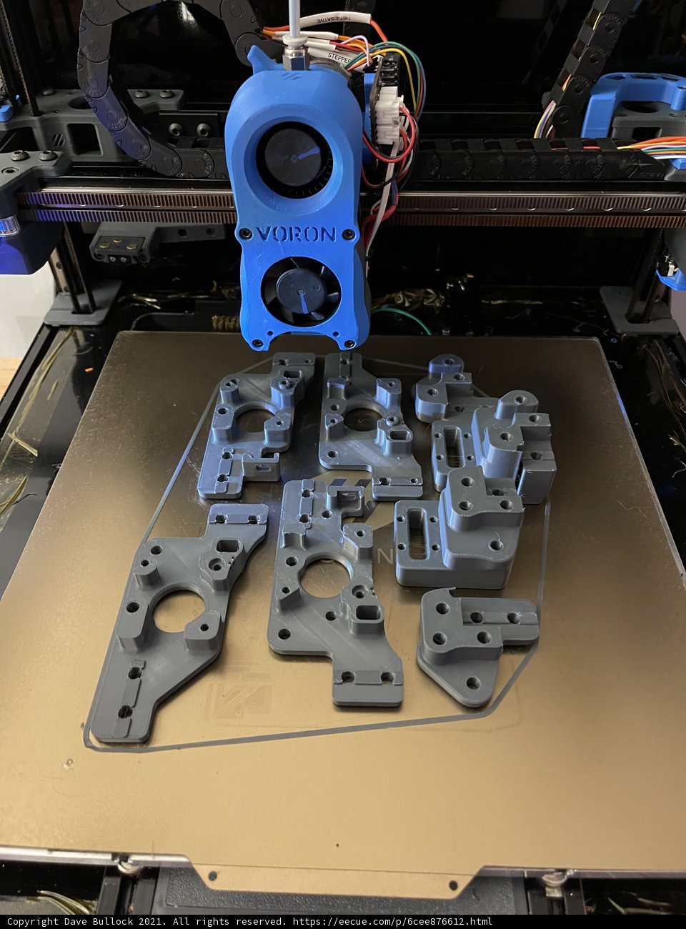 Printing a Blue Toy
