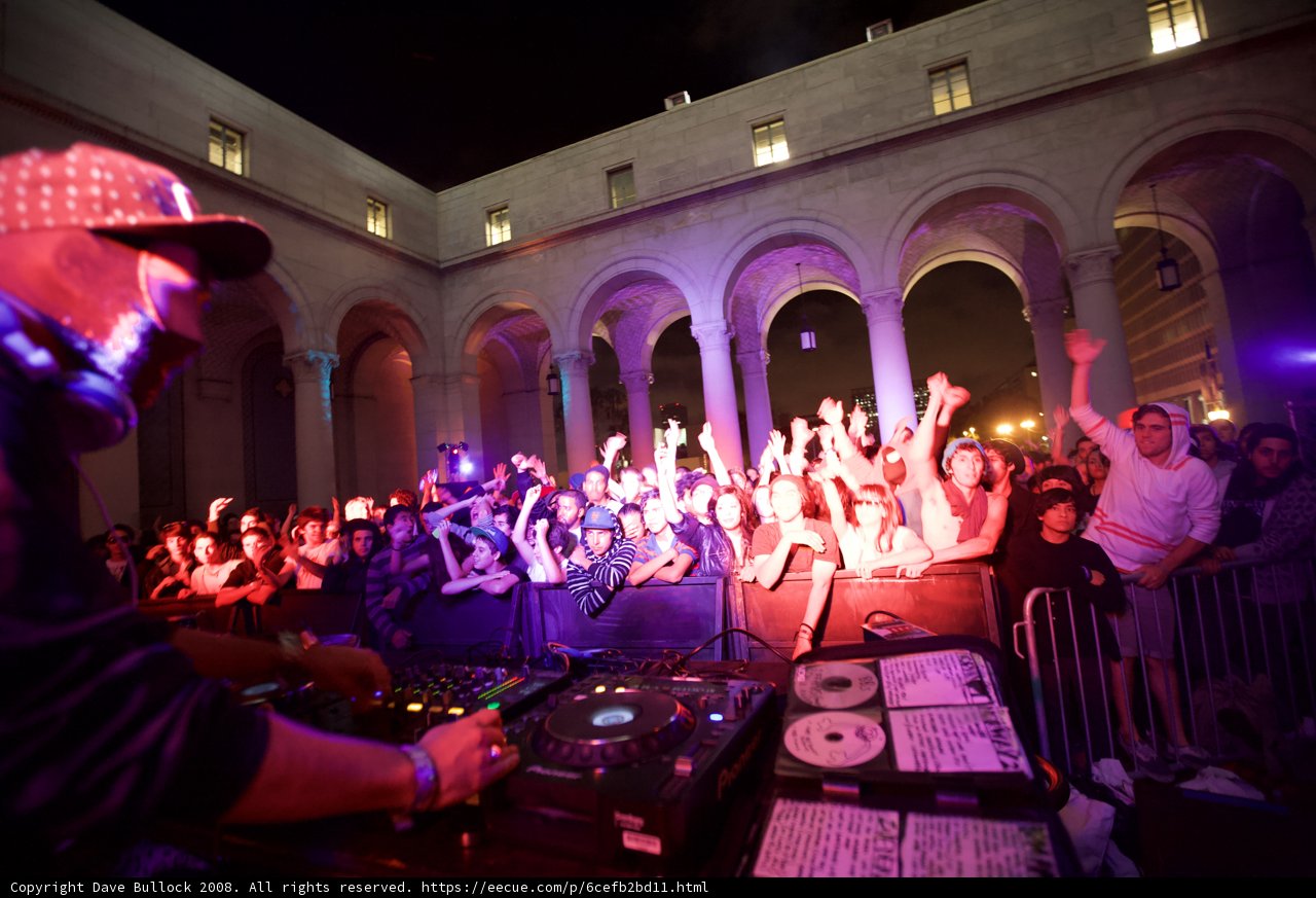 DJ Blends Music and Nightlife at Urban Concert