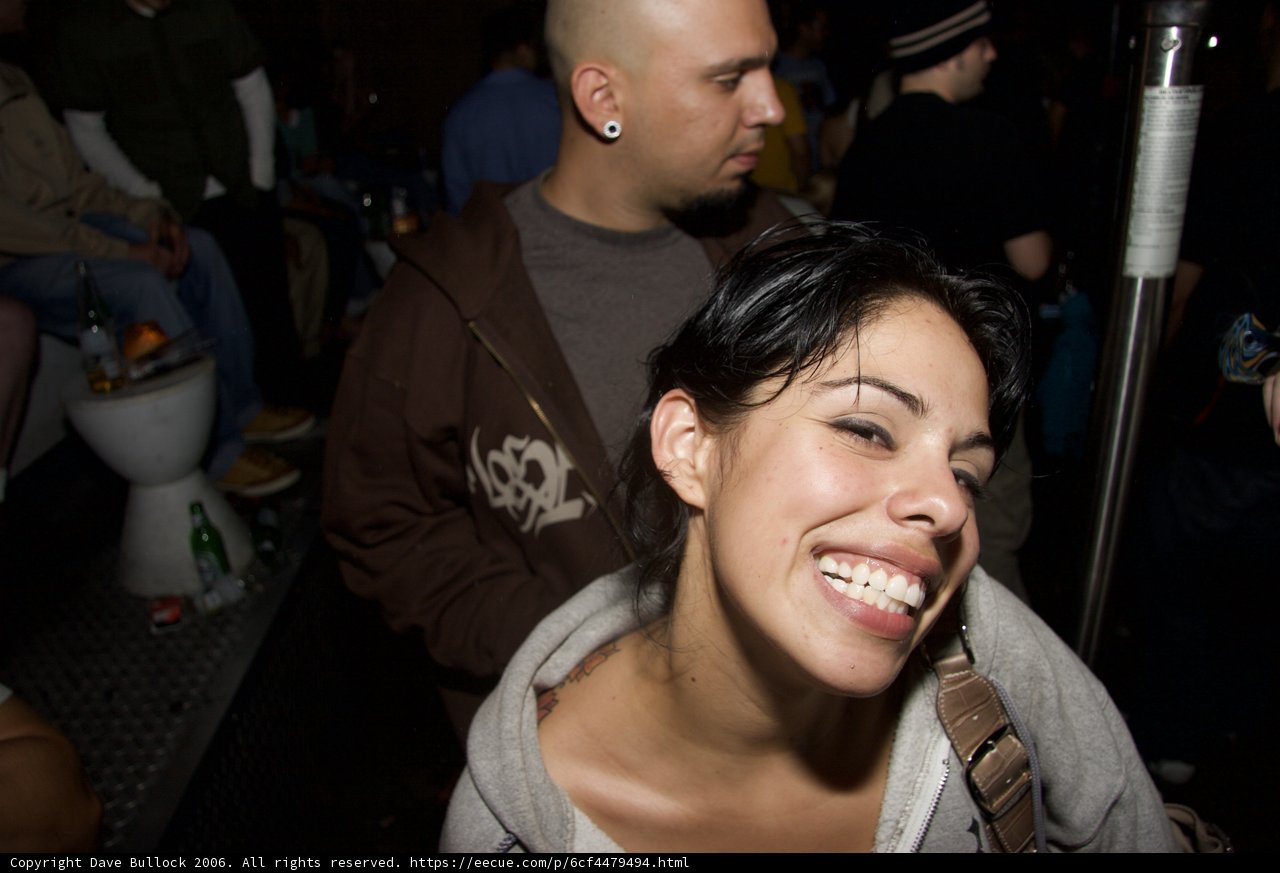 Happy Woman in Urban Hoodie