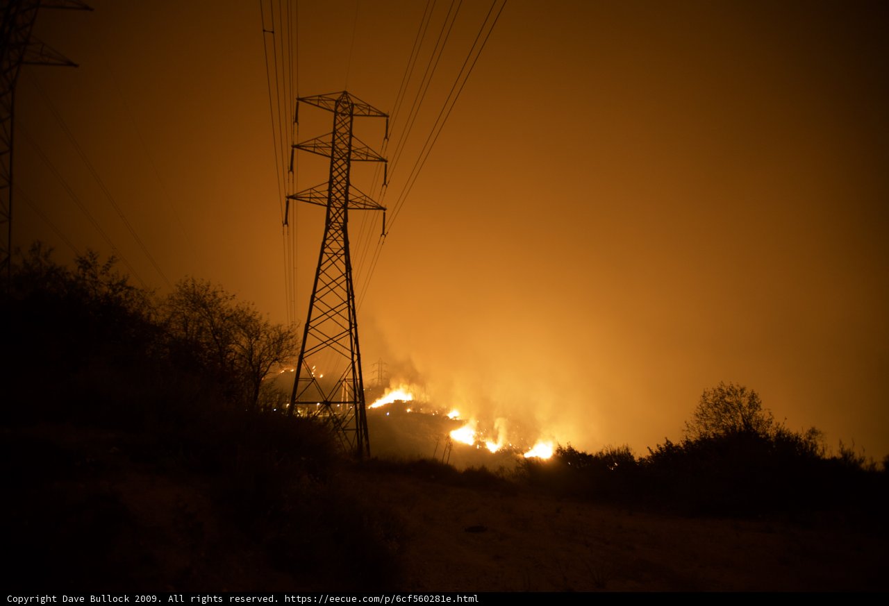 Hillside Blaze