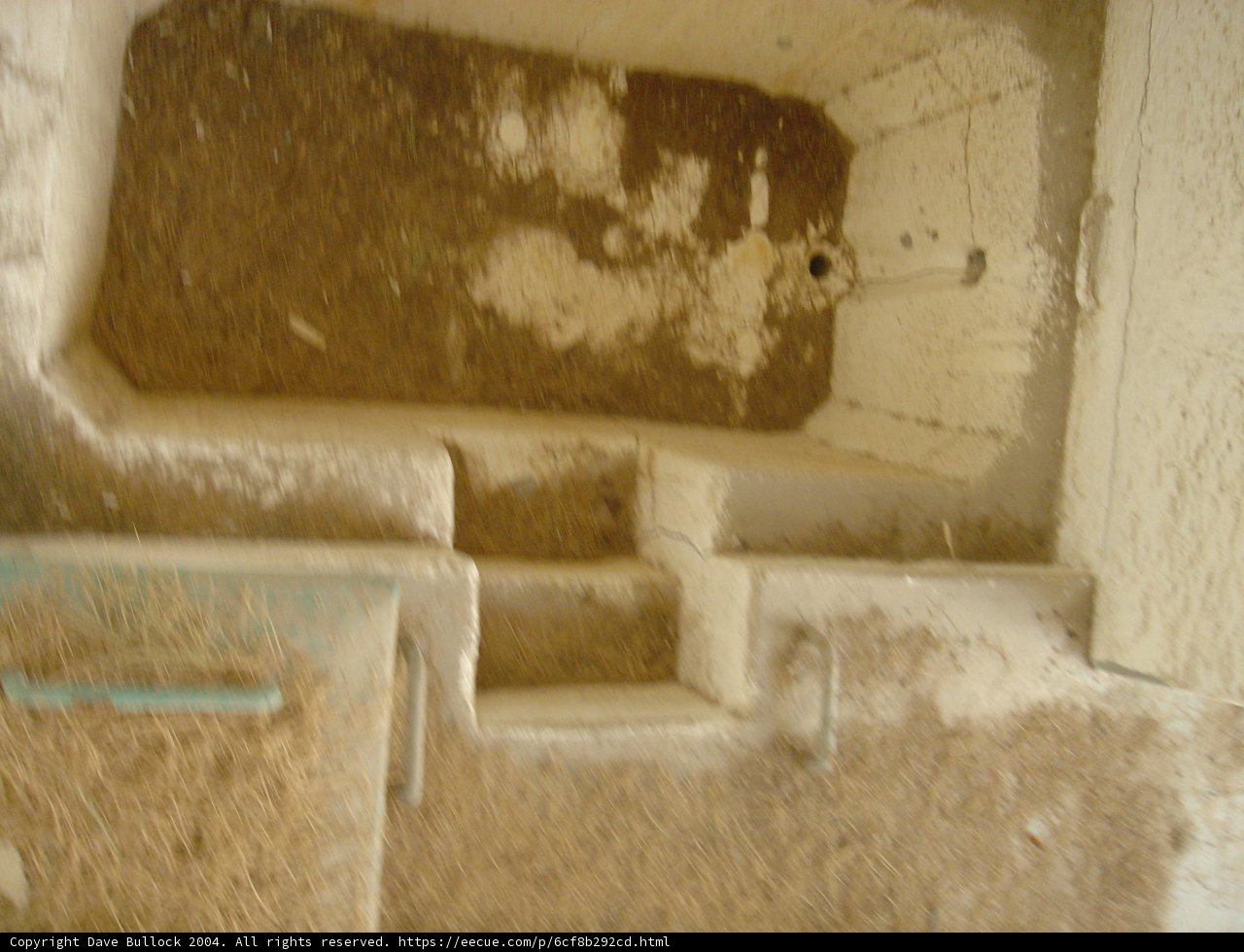 An Archaeological Discovery: The Small Room with a Toilet and Sink