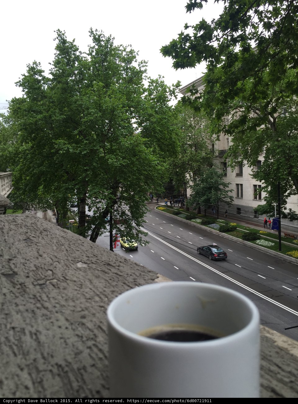 Tbilisi Boulevard Morning View