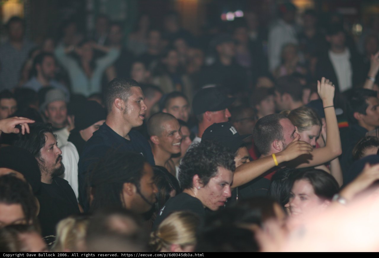 Hands Up in the Urban Crowd