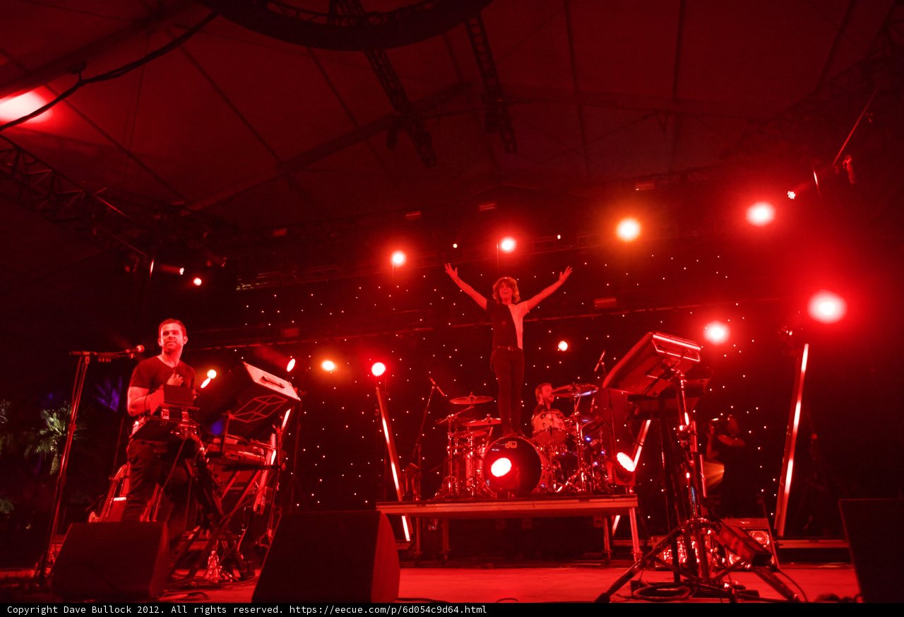 Rocking Out Under the Red Lights