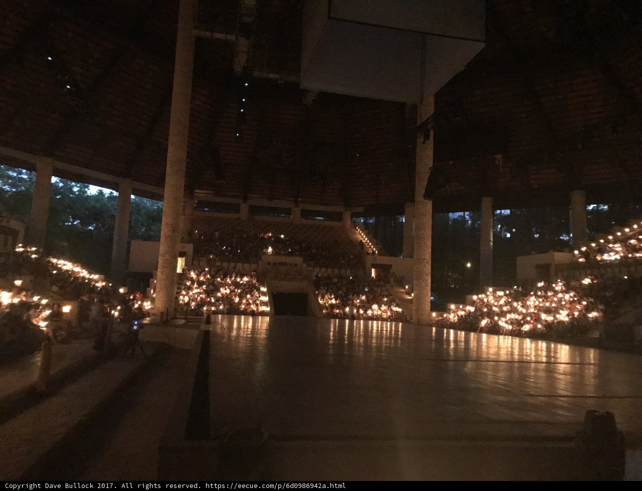 Illuminated Vigil at the Urban Auditorium