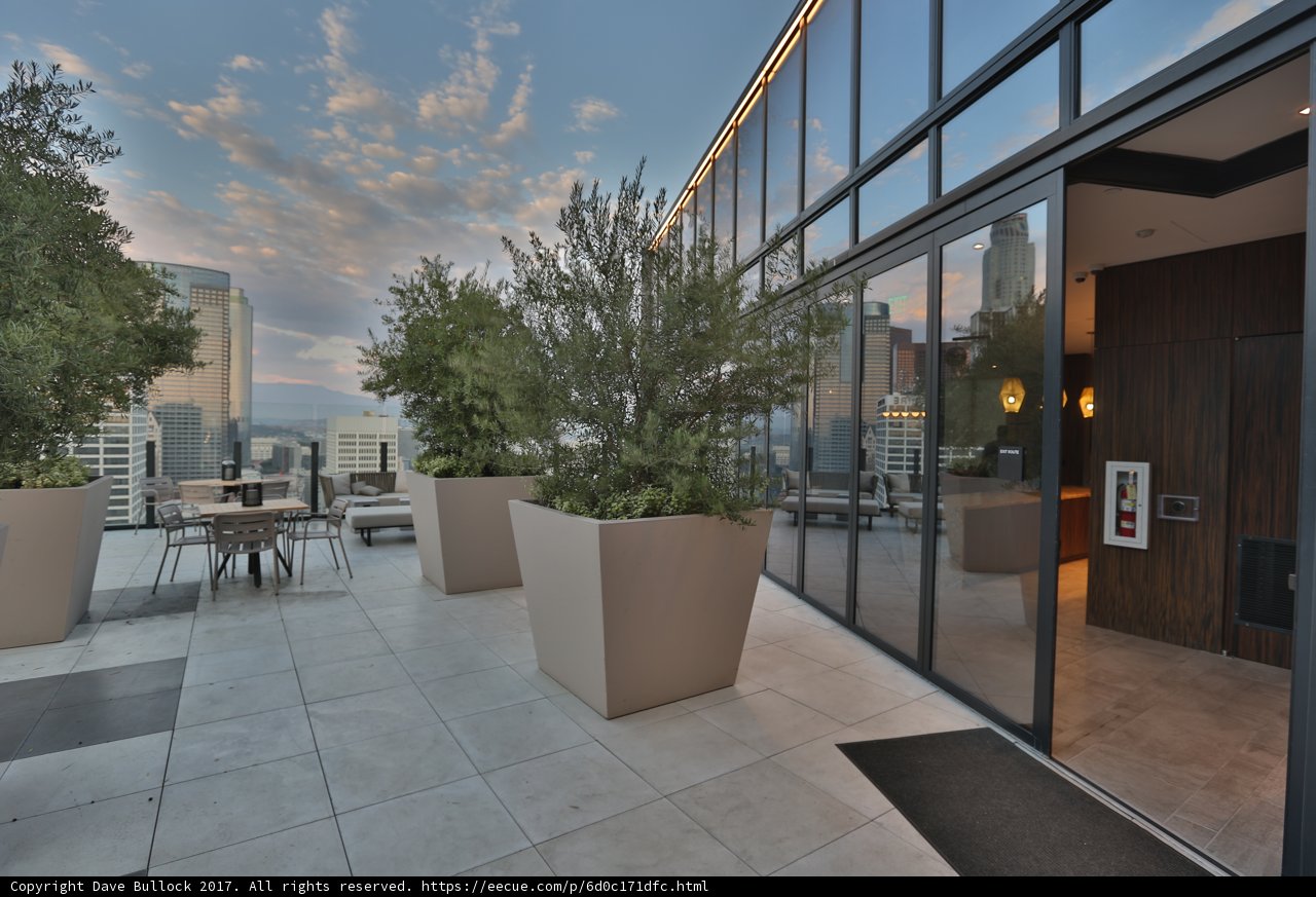 City View from Rooftop Terrace