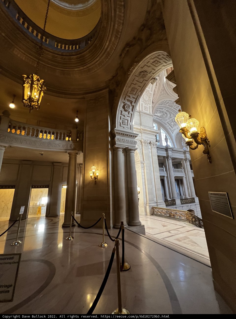 A Glowing Welcome to San Francisco City Hall