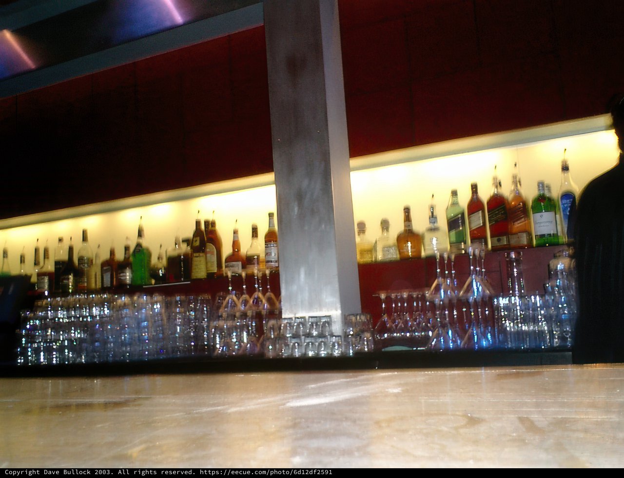 The Bartender in Black