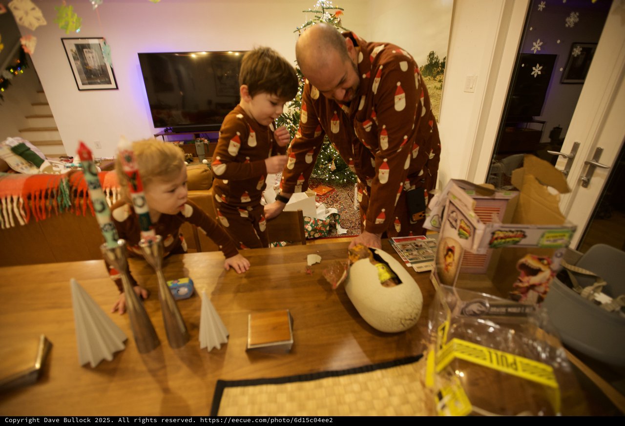 Family Christmas Morning Gingerbread House Activity