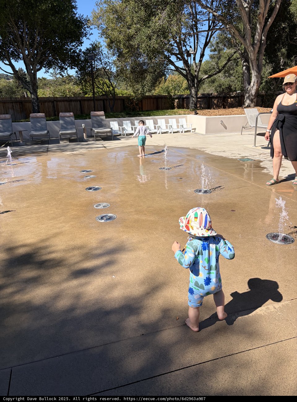 **Sunny Playtime at the Splash Pad**