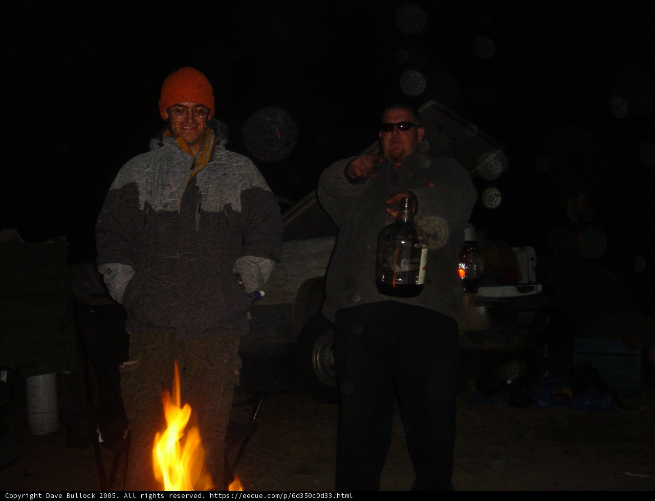 Nighttime Fire Pit