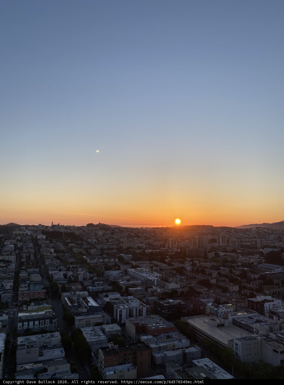 Sun-Soaked San Francisco Skyline