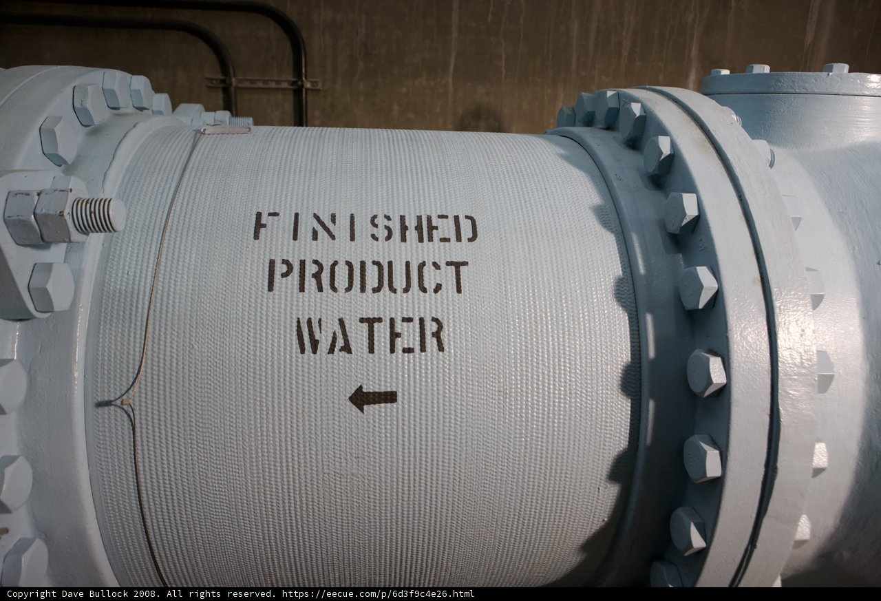 San Francisco Water Department's Finished Product