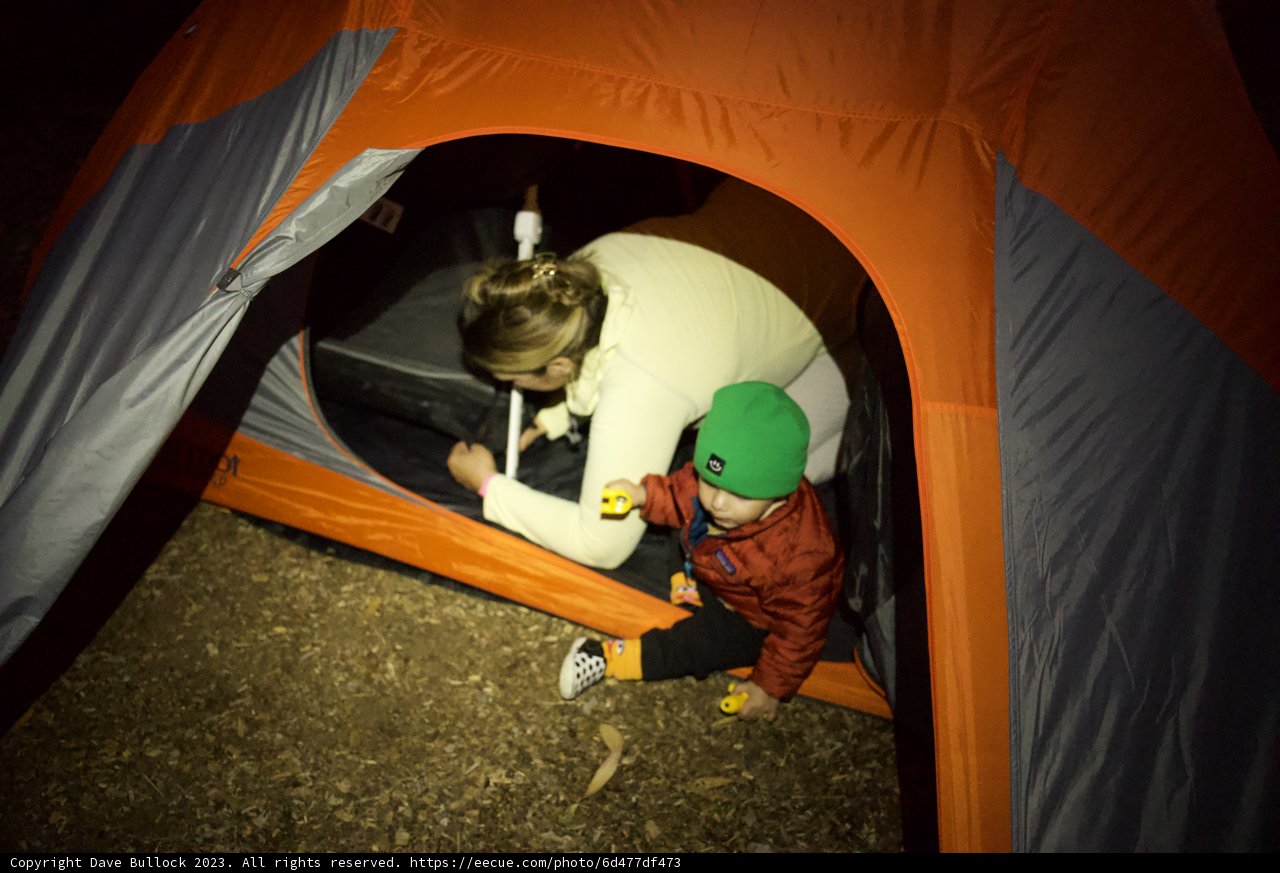 A Starlit Night Amidst Nature: First Camping Trip at Presidio, 2023