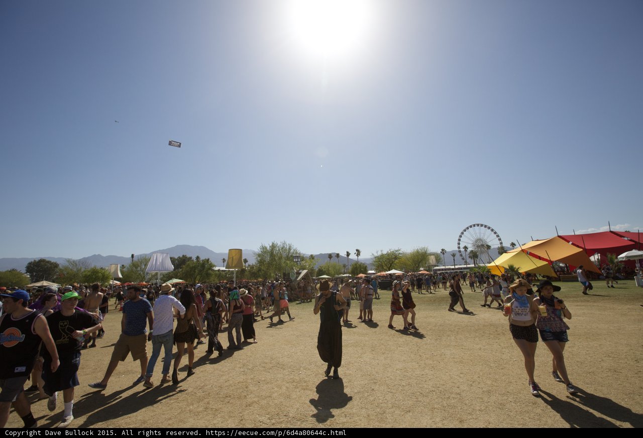 Festival-goers take to the sky with their kite