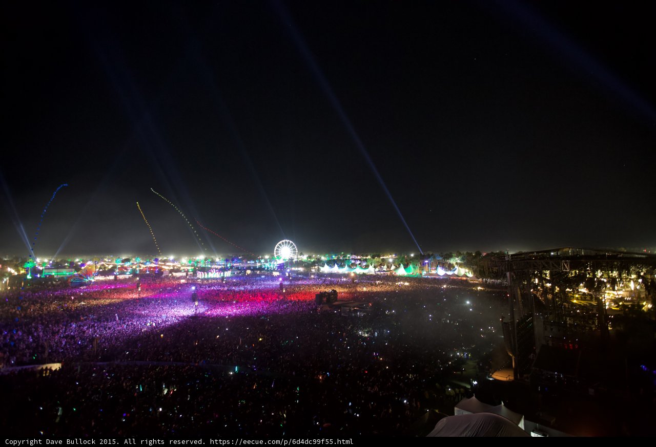 electrifying night at Coachella