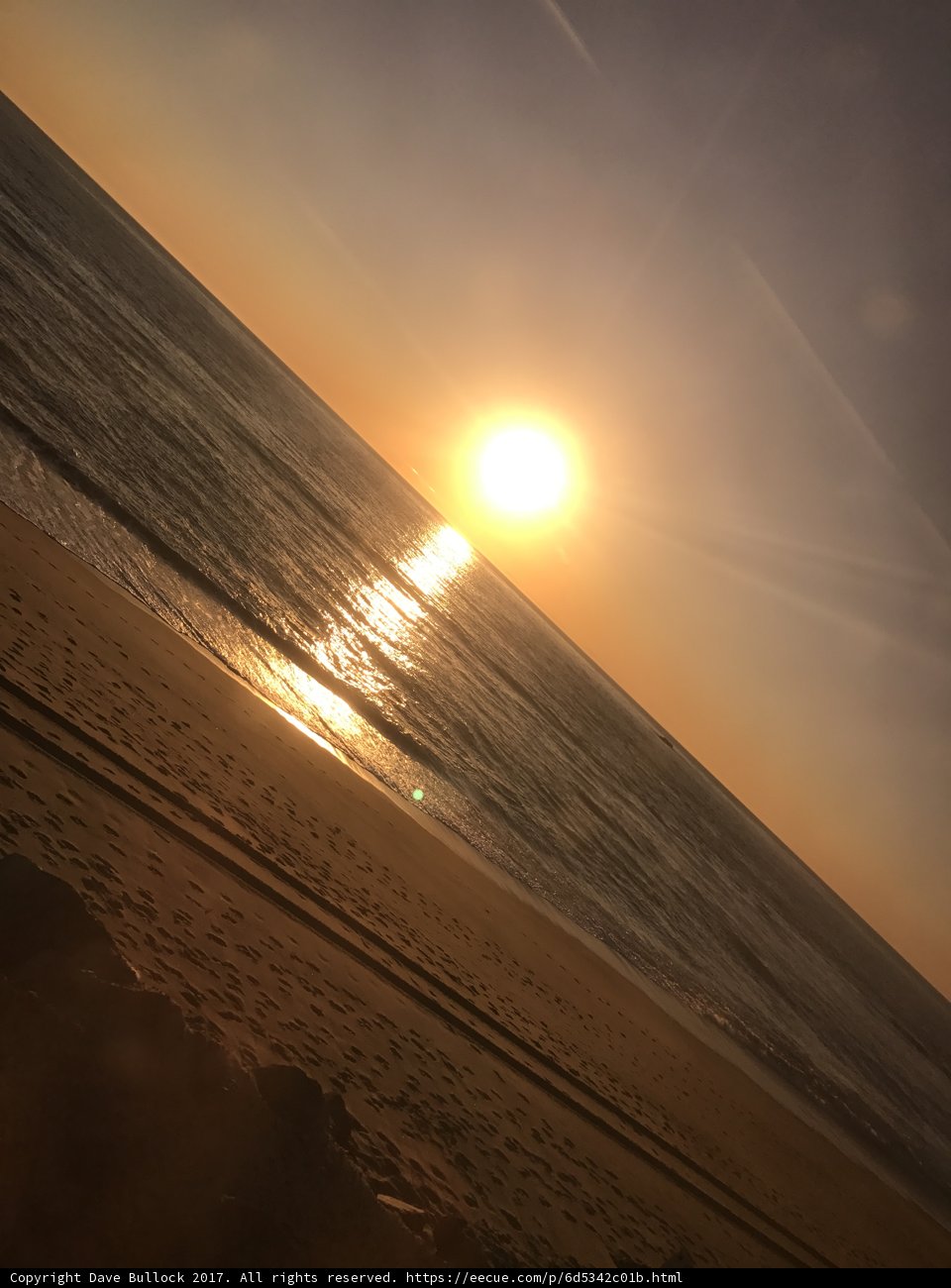 Ocean Sunset at San Clemente State Beach