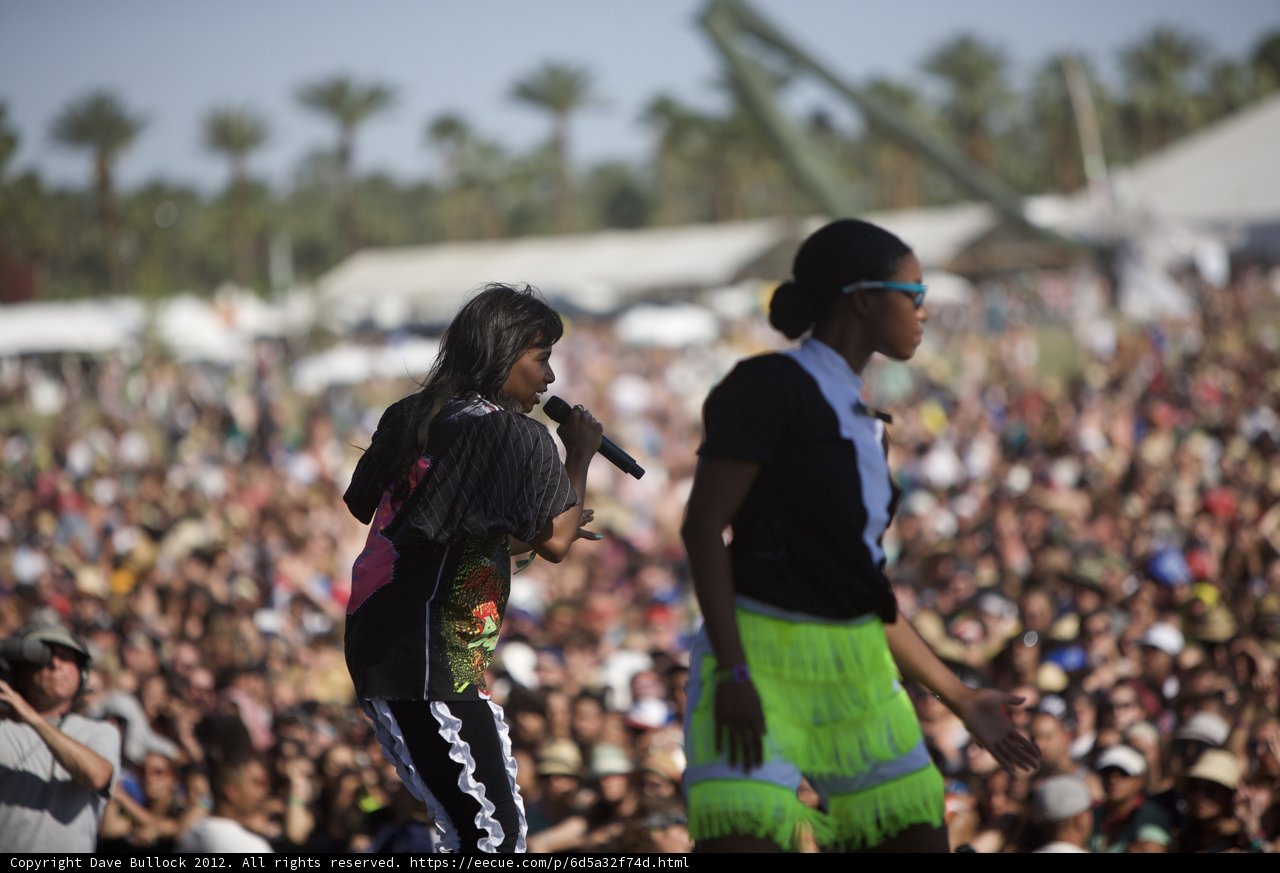 Vibrant Duo at Coachella Stage