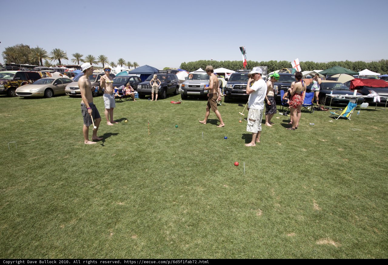 Croquet Fun on the Grass