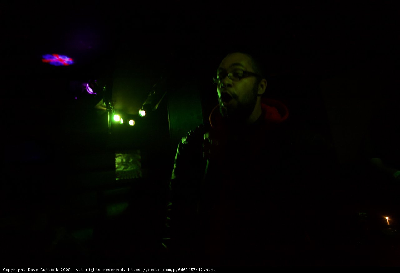 Green glow in the dark