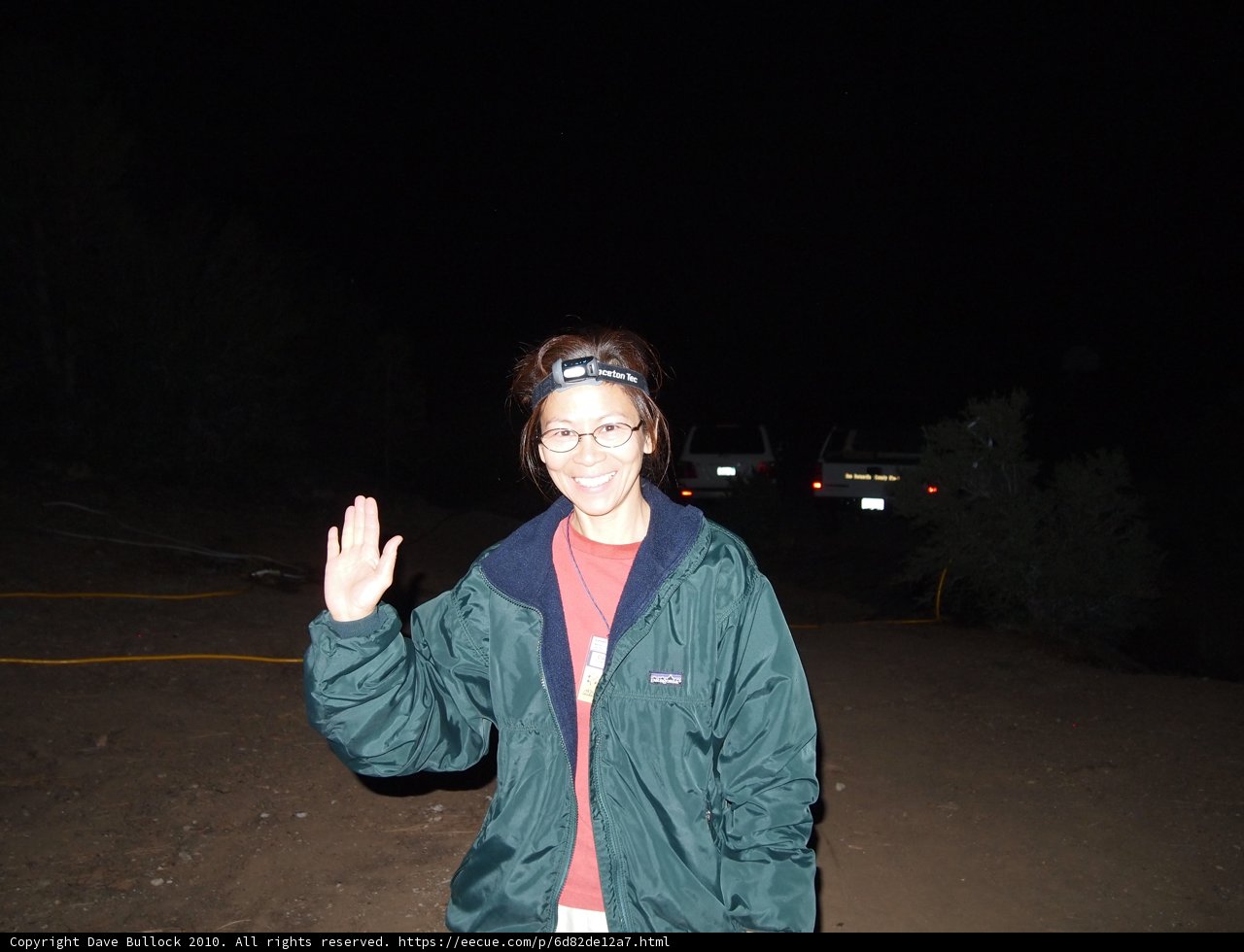 Waving in the Night Sky