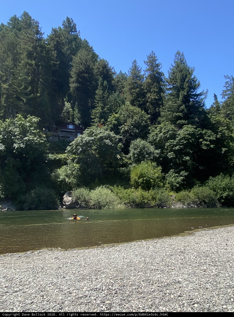 Kayaking through the lush wilderness of Klamath River