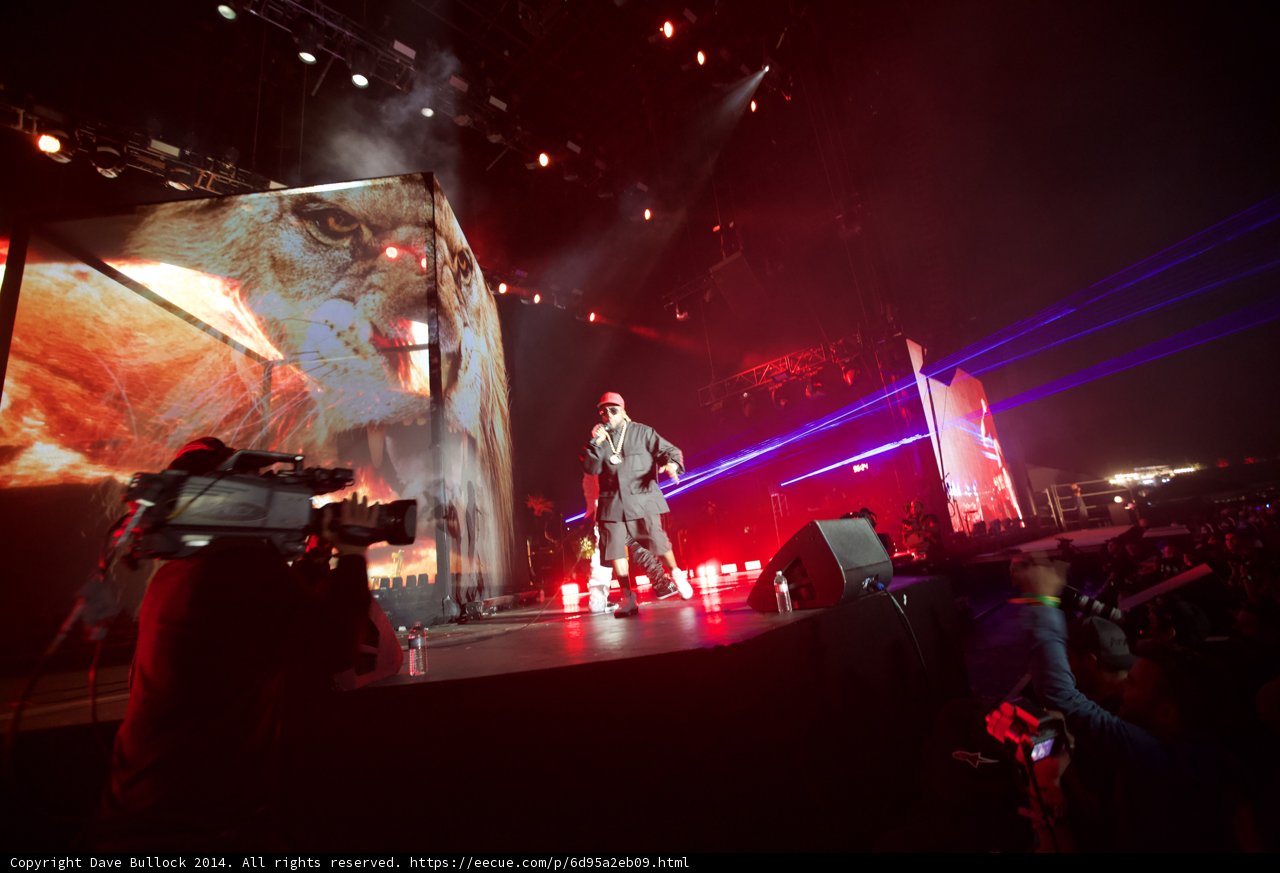 Sid Haig Rocks Coachella Stage