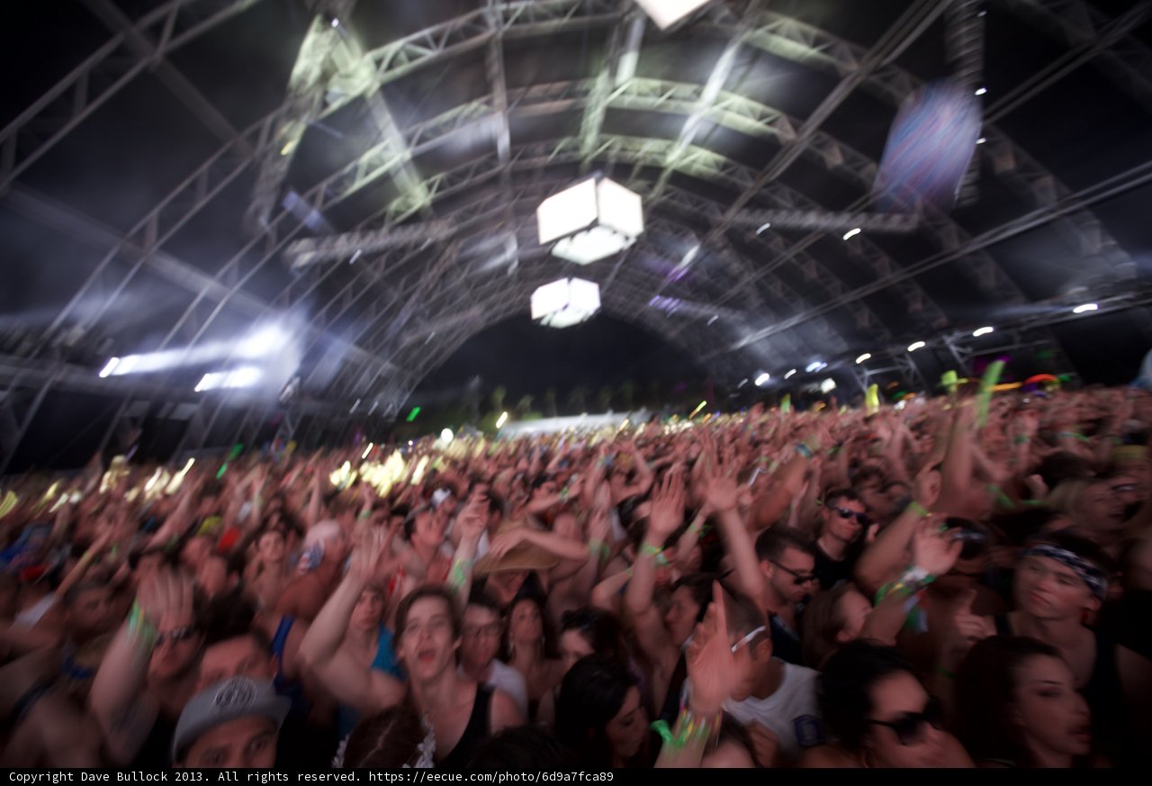 Coachella Crowd Rocks the Night Away