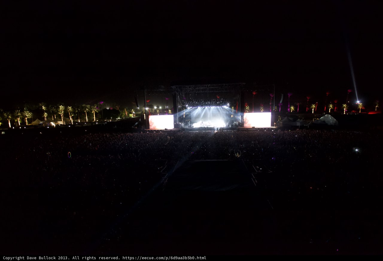 Nighttime Rock Concert