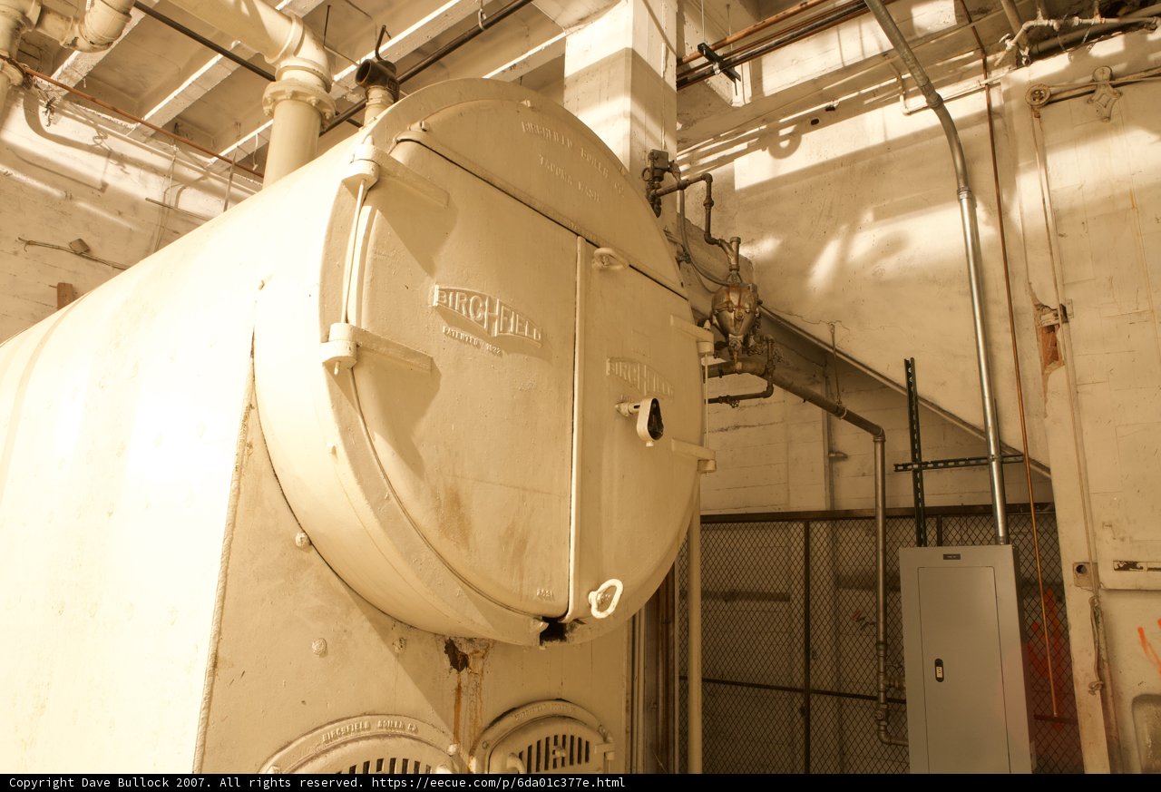 Boiler Room of a Historic Factory